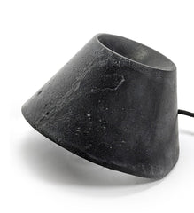 Lampada da appoggio EAUNOPHE in cemento nero L - B7218428