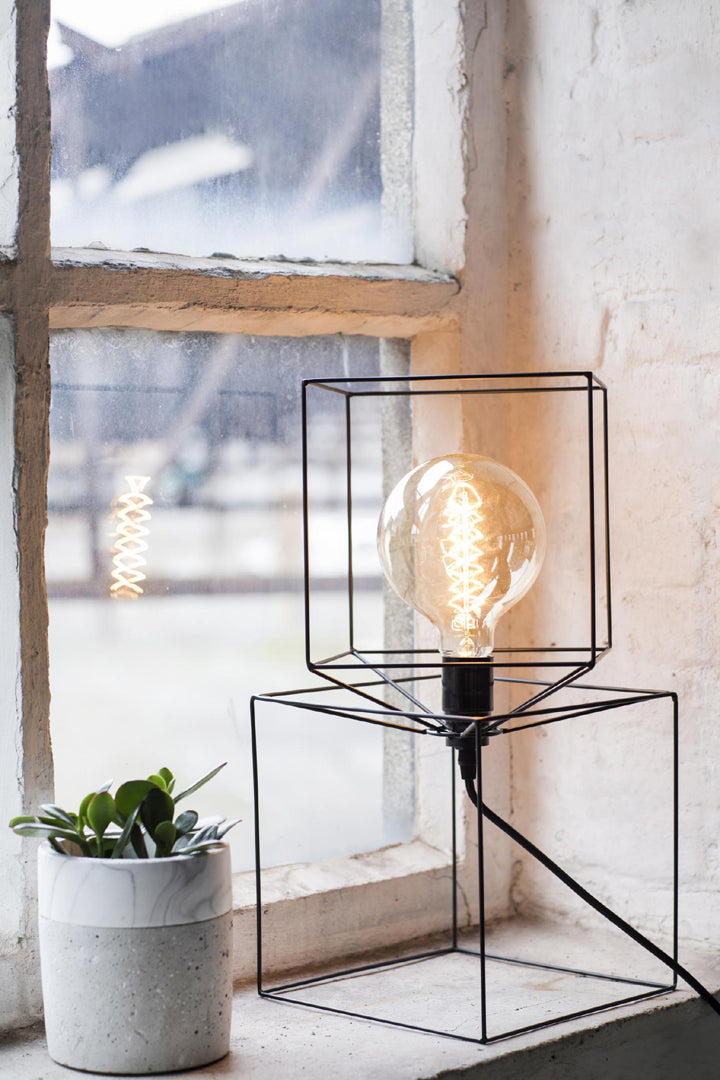 TROMPE L' OEIL BLACK: Lampada in ferro Serax design - B7217039