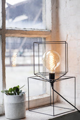 TROMPE L' OEIL BLACK: Lampada in ferro Serax design - B7217039