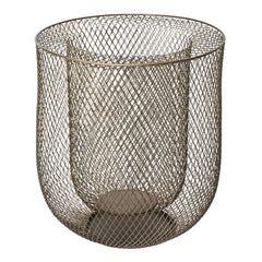 Lanterna Hayden | Lanterna in rete metallica bronzo - 700786