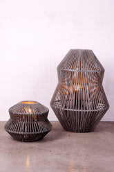 Lanterna Cotone: lanterne grandi in corda e bamboo D&M - CONFIG0050