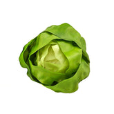 Lattuga Cappuccio Artificiale H14 D13 Cm - Frutta e Verdura Artificiale Decorativa di Qualità - 250667