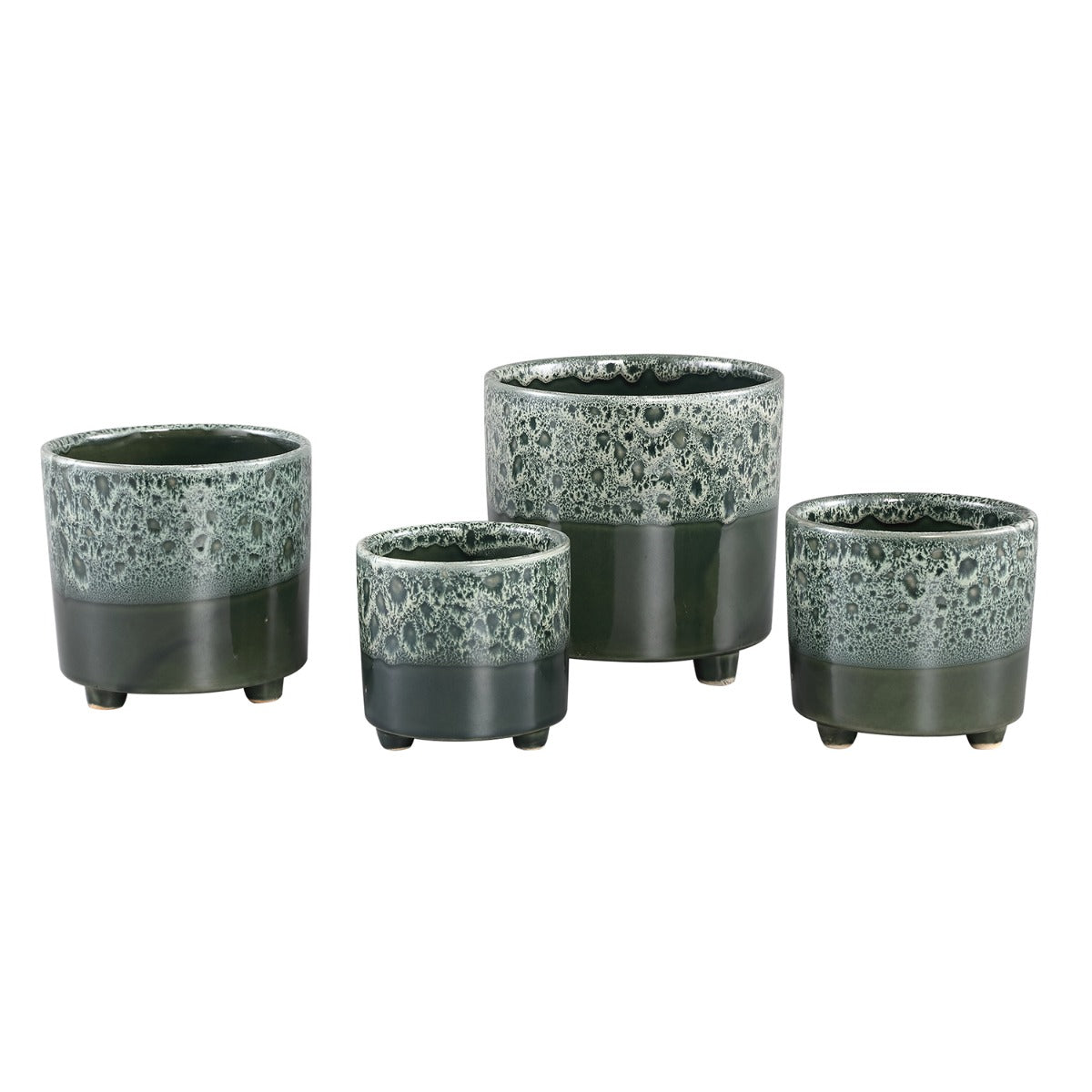 Vaso Leone Blue | Vaso di design con piedini in ceramica - CONFIG0270