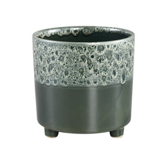 Vaso Leone Blue L | Vaso di design con piedini in ceramica - 702655