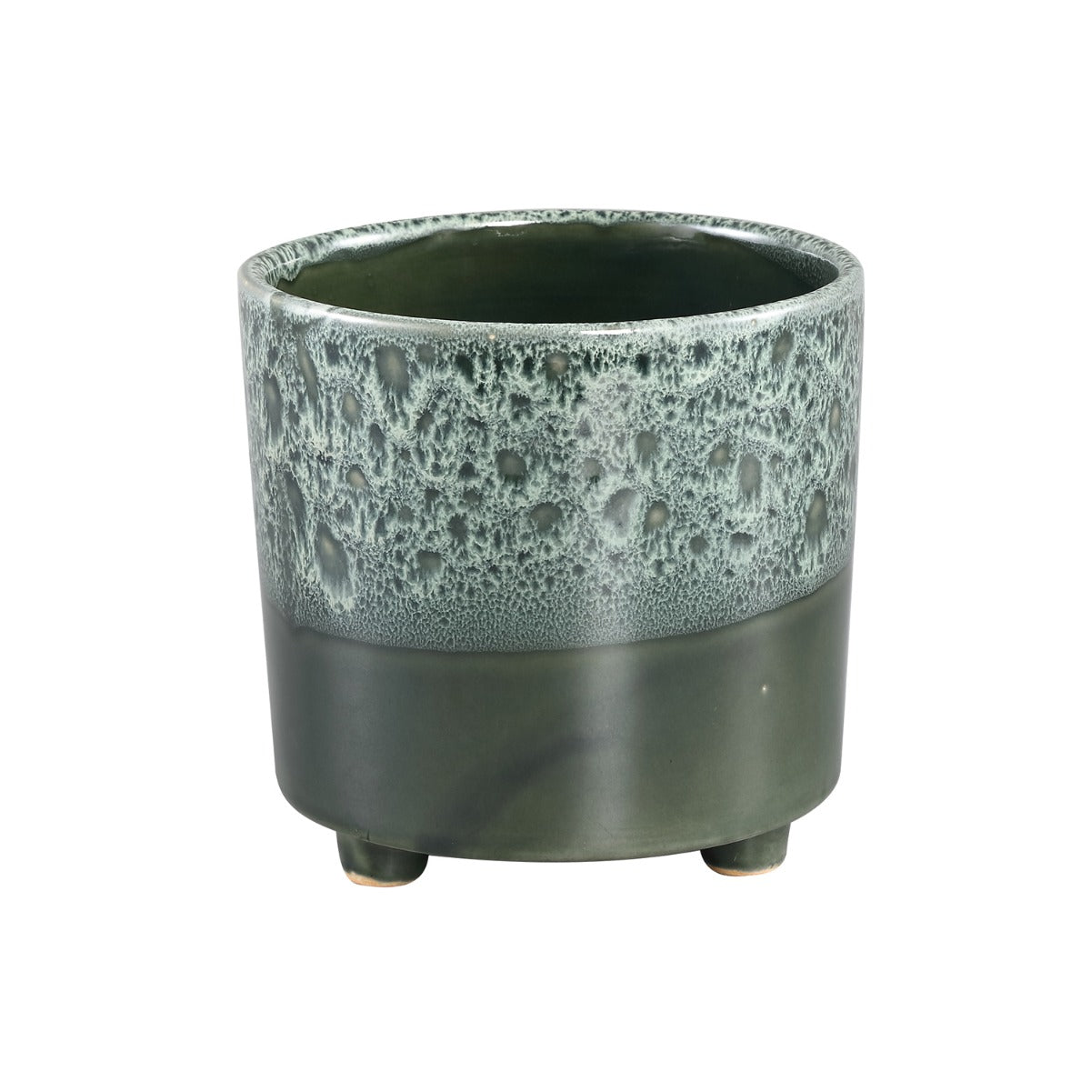 Vaso Leone Blue M | Vaso di design con piedini in ceramica - 702656