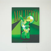 Tela Con Neon Cocktail Mojito - DK-PAINT-MOJITO