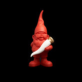 Statuetta In Poliresina Nano Bernardo Lucky Rosso H12 Cm - NANO121093