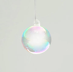 Palla Iride D6 : Palline di Natale in vetro iridescente - 670741,00
