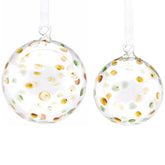 Palla vetro Drops | Palline di Natale in vetro EDG Enzo De Gasperi - CONFIG0413