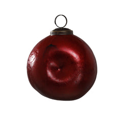 Pallina di Natale Steffi Rossa Ø 10 | Palline di Natale in vetro - 705122