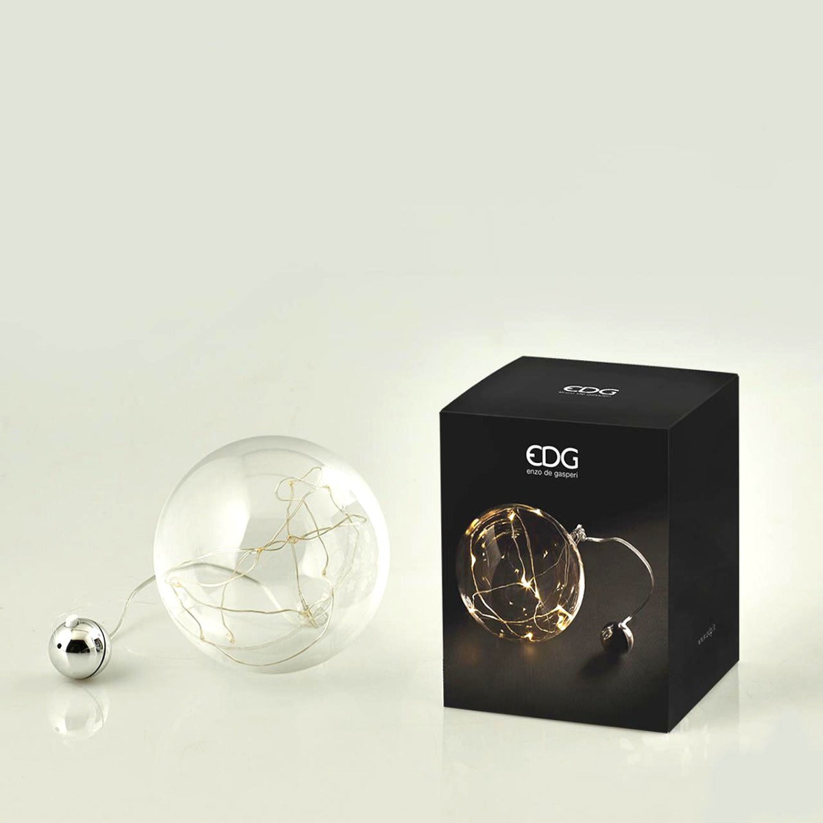 Palla vetro con Led D12 - 672997