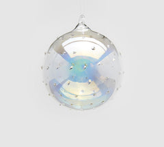 Palla Vetro Mina D10 : Palline di Natale in vetro soffiato - 683310