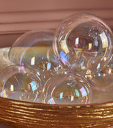 Palla Iride : Palline di Natale in vetro iridescente - CONFIG0219