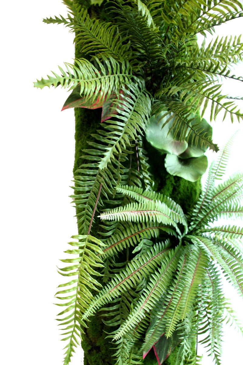 Quadro Pannello Verde Verticale Artificiale 100 X 27Cm - pannello-green-100x27