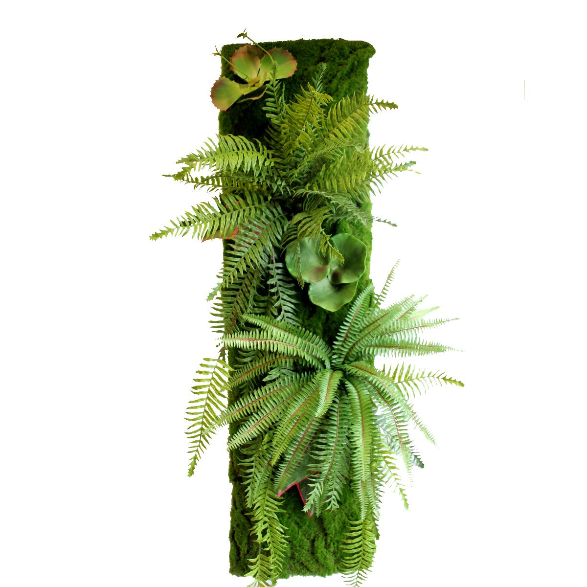 Quadro Pannello Verde Verticale Artificiale 100 X 27Cm - pannello-green-100x27