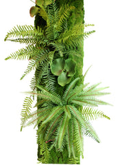 Quadro Pannello Verde Verticale Artificiale 100 X 27Cm - pannello-green-100x27