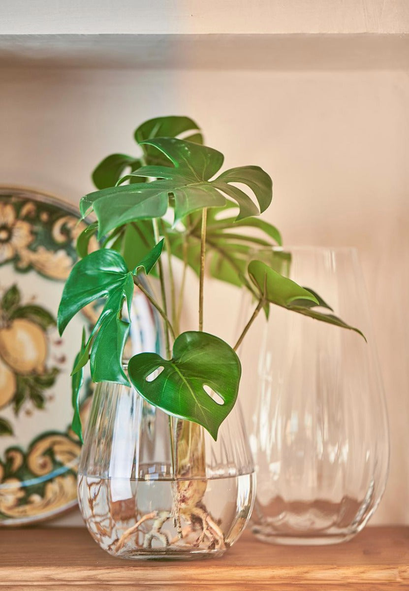 Pianta artificiale di Monstera con radici - 232400