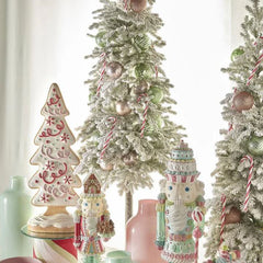 Pino Superneve H97 cm con Base in Metallo EDG - 685177