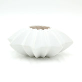 Porta Tealight Stella in Ceramica Bianca - 4990119