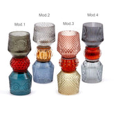 Portacandela Barceloneta H20 X D8 | Portacandele di Design in vetro EDG - CONFIG0404