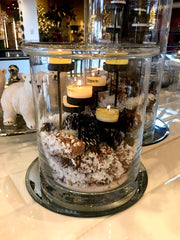 Potacandela Steli in metallo - CONFIG212