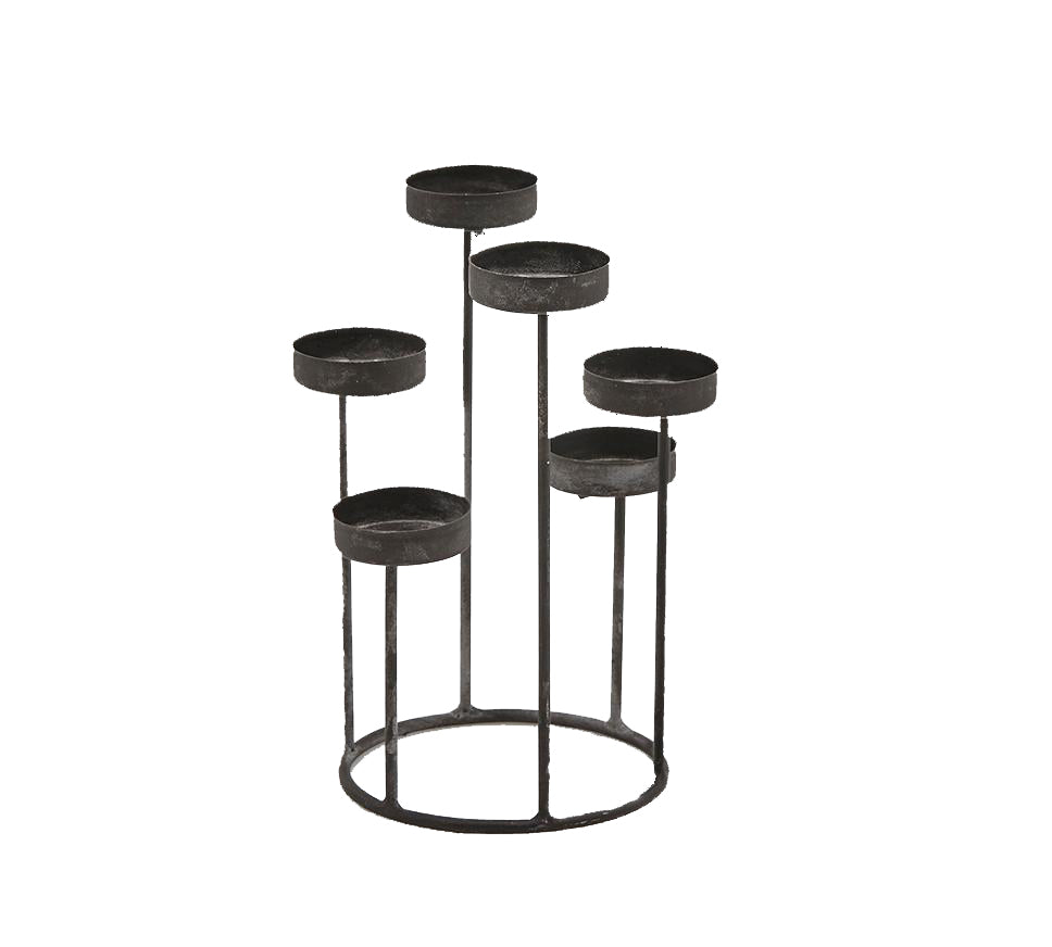 Potacandela Steli in metallo H19 - 601099