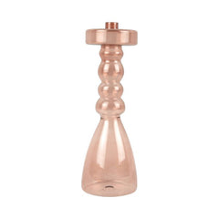 Portacandele Pawn L Vetro Rosa Chiaro H30,5 D11 - PT3928PI