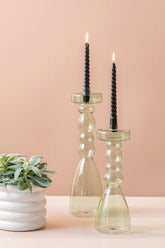 Portacandele Pawn Vetro Verde - CONFIG0433