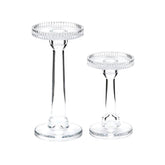 Portacandele Colonna Vetro trasparente - CONFIG0362