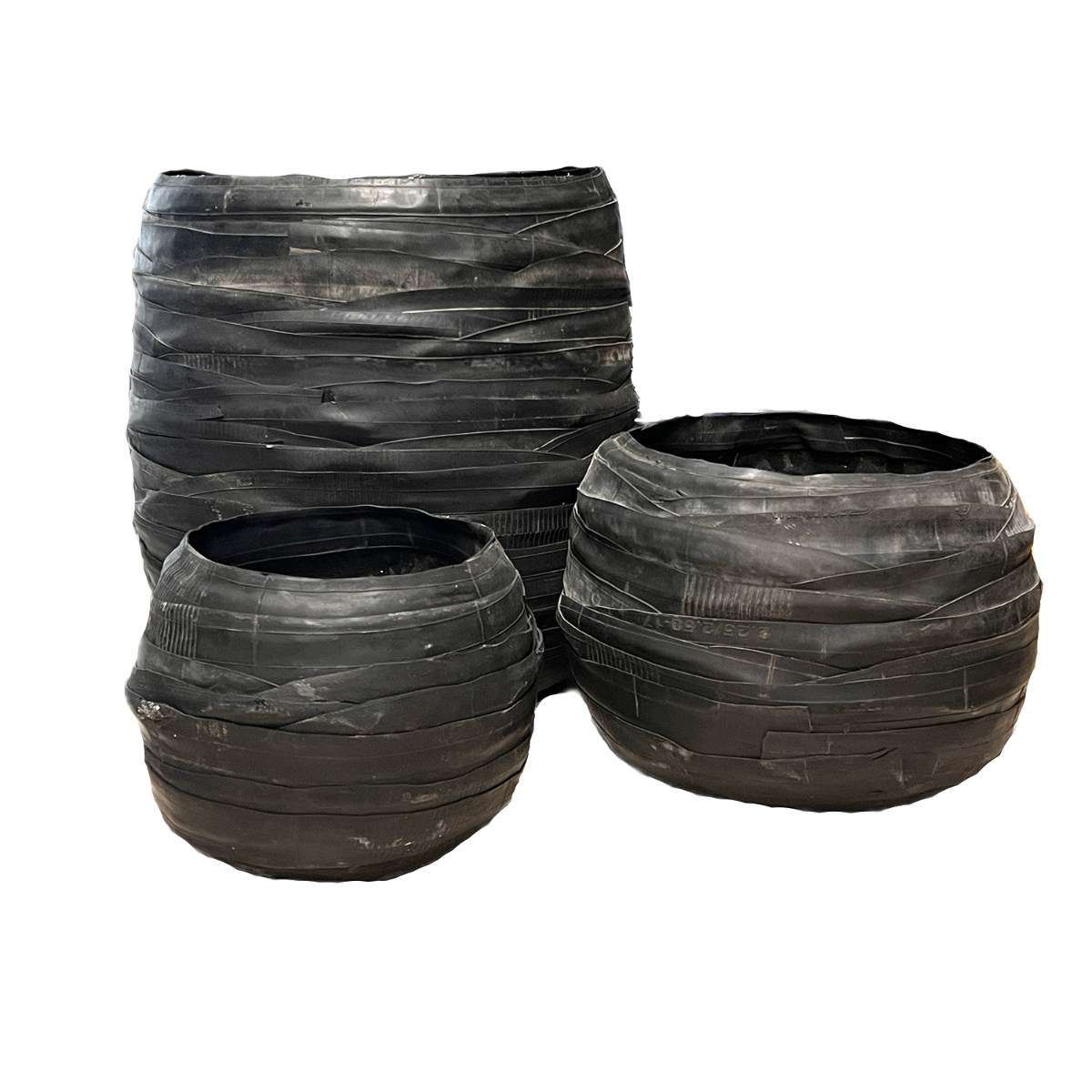 Vaso Rubber | Vaso in Gomma Riciclata - CONFIG0431