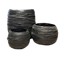 Vaso Rubber | Vaso in Gomma Riciclata - CONFIG0431