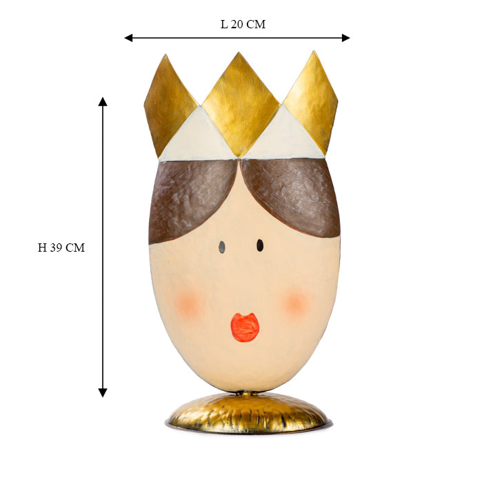 Baden Collection Vaso Regina H39 in Metallo - 1248637