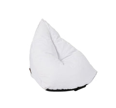 Poltrona Pouf Sacco Pera Bianco - 3252