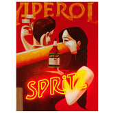 Tela Con Neon Cocktail Spritz - DK-PAINT-S-SPRITZ