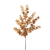 Ramo artificiale Eucalipto Oro H48 | Rami decorativi natalizi oro - 685253