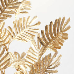Ramo felce artificiale oro H108 - Ramo decorativo natalizio