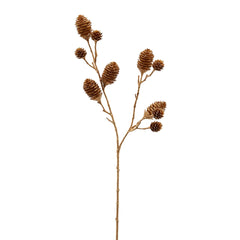 Ramo con Pigne Oro : Rami artificiali decorativi - 232616