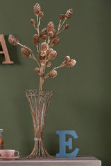 Ramo con Pigne Oro : Rami artificiali decorativi - 232616