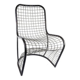 Kick grey metal chair fautieul - 679931