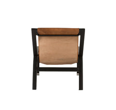 Sedia Relax in Pelle e Metallo - 85316