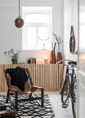 Sedia Relax in Pelle e Metallo - 85316