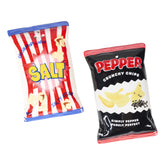 Porta Sale e Pepe a Forma di sacchetti di Snack Set 2Pz.- Bitten Design