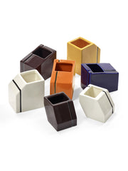 Vaso Mini Ass/3 Silos Giallo – Plan C x Serax in Ceramica