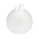 Sfera Luce LED Rcaricabile USB con Pacchi Regalo in Porcellana Bianca | Decori Luminosi Natalizi - 4990141