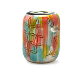 Sgabello Cilindro multicolor - 014513