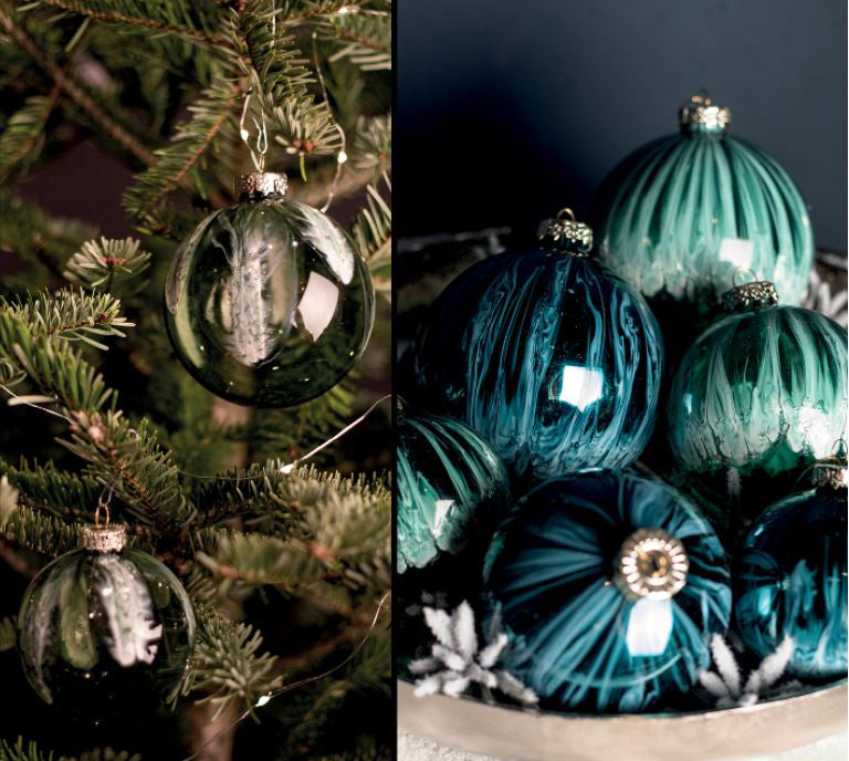 Pallina di Natale Smooth in vetro soffiato - CONFIG0315