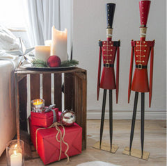 Soldatino natalizio in metallo H90 - CONFIG0301