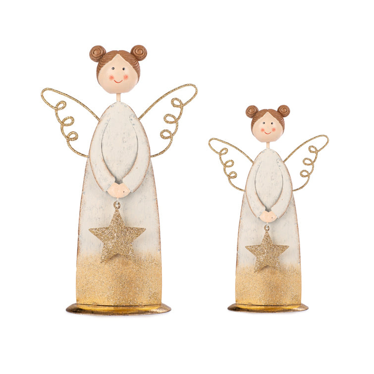 Statuetta Angelo Stella Oro - CONFIG0397