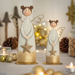 Statuetta Angelo Stella Oro - CONFIG0397