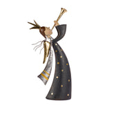 Angelo in metallo con tromba H37 - 1236333